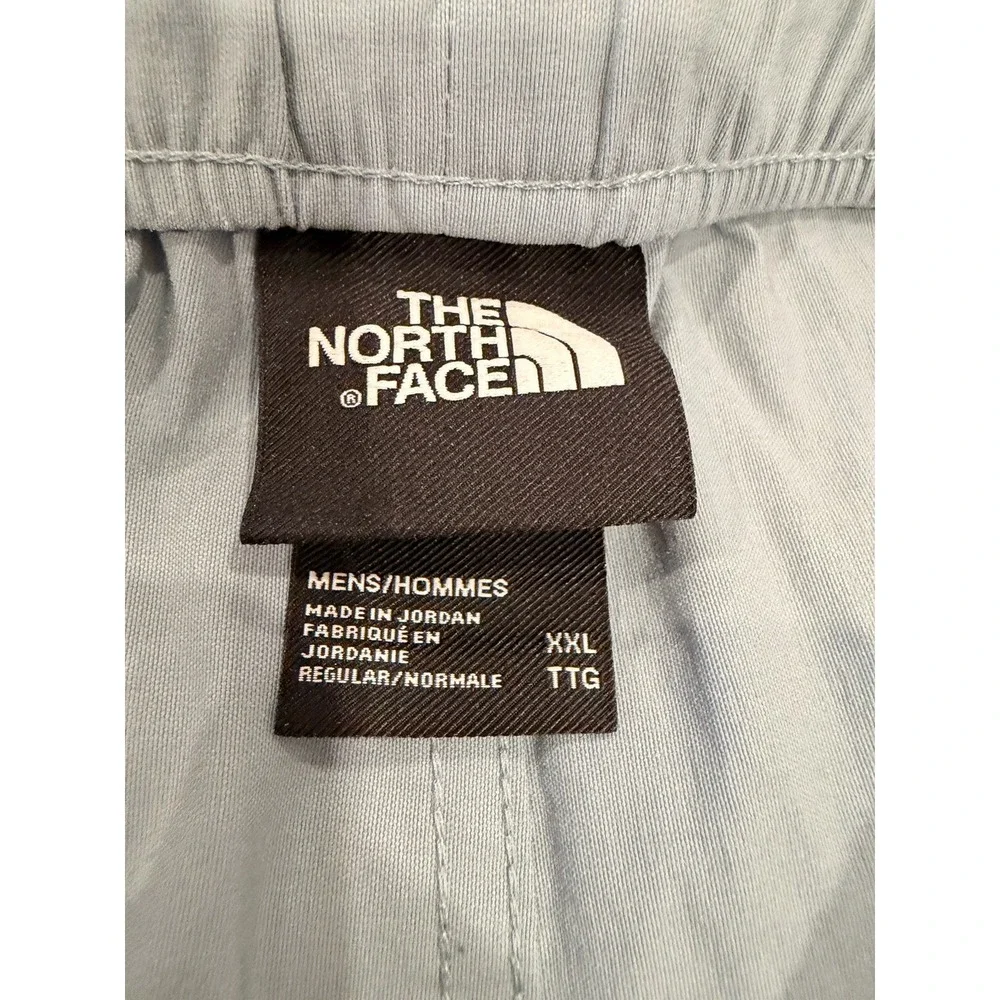 The North Face Mens XXL‎ Seafoam Green Elastic Waist Shorts Lightweight Casual